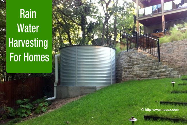 Rain Water Harvesting For Homes