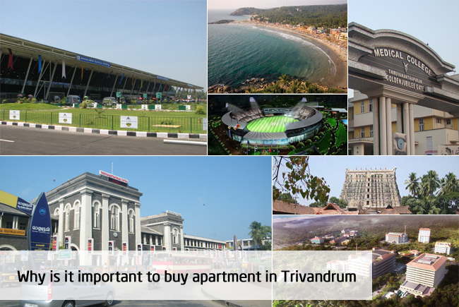Why is it important to buy apartment in Trivandrum ?