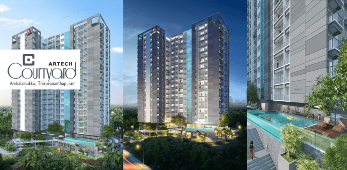 Artech Courtyard - New project launch in Trivandrum on 15th December 2014